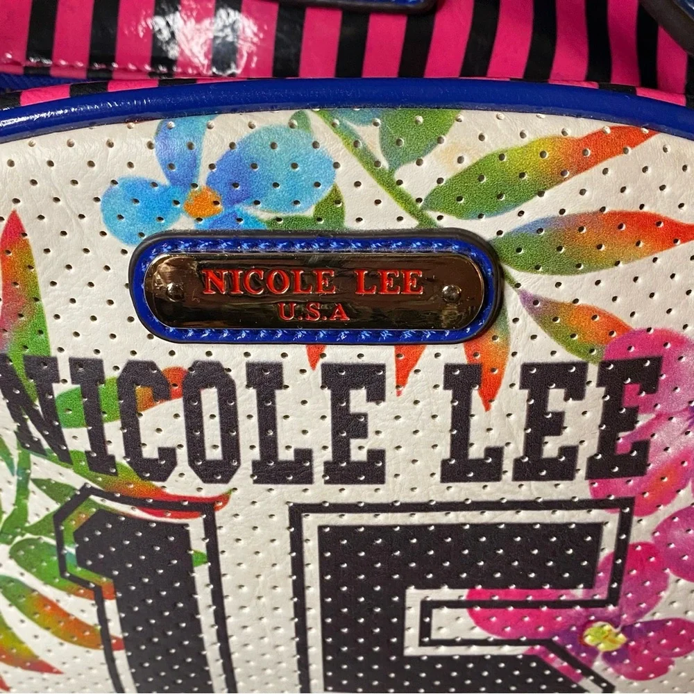 Nicole Lee 15 U.S.A. Multi Color floral bag - Picture 5 of 12